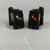Niveau laser à rayons infrarouges faisceau vert croix laser 2 lignes auto-nivelant construction rotative automatique niveau laser rouge DW088