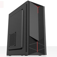 2026 Full Tower Computer Case Desktop Water-Cooled Game Console Case USB 2.0 Side Transparent ATX ITX Large Board Multiple Hard