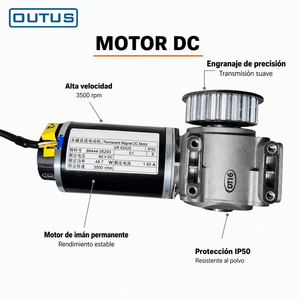 Opérateur de porte coulissante automatique <span class=keywords><strong>OUTU</strong></span> ES200 avec moteur silencieux pour système de porte en verre commercial - Product Image 1