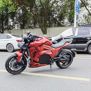 Exportation directe Europe États-Unis – Moto électrique haute puissance Big Devil 5000W, vitesse maximale 110 km/h, pneus extra larges, course sur route - Product Image 3