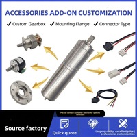 Motor de Engranajes Planetarios de Precisión Waillynice de 16 mm, 12 V, Alto Torque, Reemplazo para Motor BLDC sin Núcleo Maxon Faulhaber