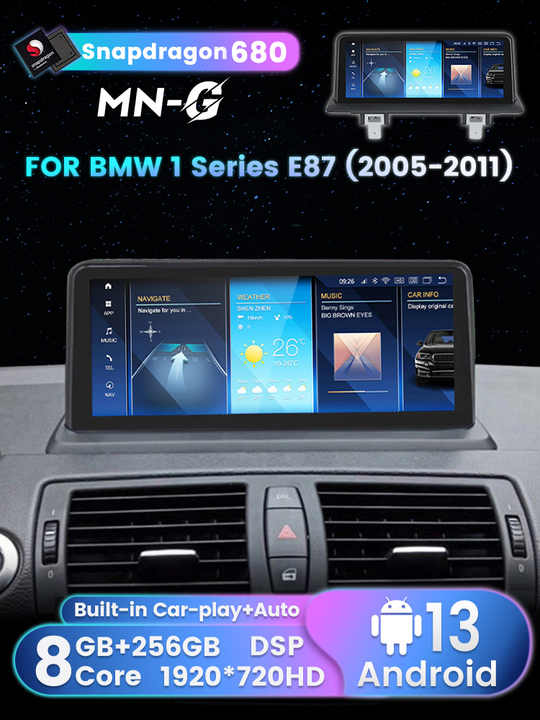 BMW 1シリーズ E87 2007-2011 アンドロイドナビ MSM 32G CCC -YA-1057 