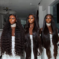 Pelucas de Cabello Humano Brasileño Virgen 15A, 100% Cabello Humano, Venta al por Mayor de Pelucas de Cabello Humano Virgen, Mejor Proveedor de Pelucas de Encaje HD Rizado Birmano