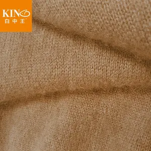 Wholesale hot selling mink fur yarn 100%Natural pure baby camel woolen yarn spinning matchion for knitting & hand knitting