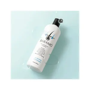 BARAMO Hair Boosting Mild Shampoo 16 Fl Oz Professional Highly Effective Scalp Health Shampoo Made In Korea