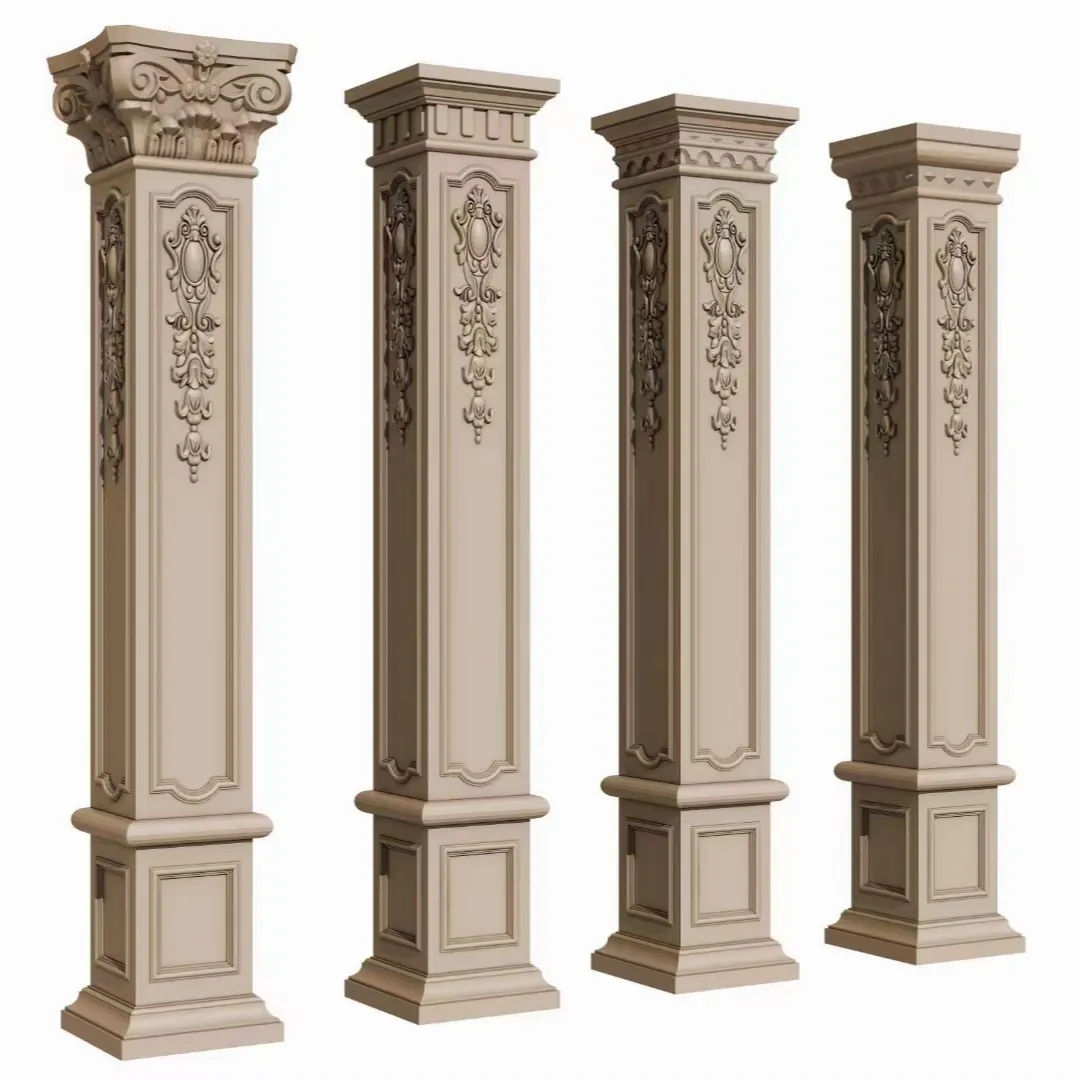 Moldes de columna de Pilar romano de fundición de hormigón