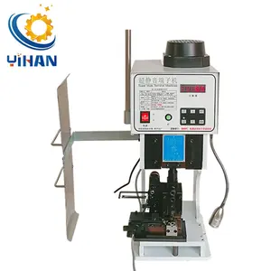 Semi automatic mute wire terminal wire copper lug crimping press machine with terminal applicator for molex crimping machine