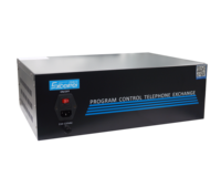 Système téléphonique intercom extensible PABX Excelltel TP152-480 en métal, 80 extensions, identification de l'appelant, appel d'urgence pour hôtels et bureaux