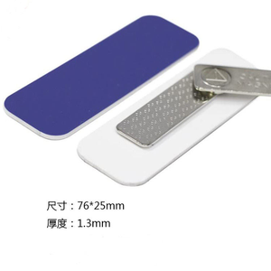 Placa de Identificación de Plástico Grabada con Láser, Personalizable con Logotipo, Reutilizable, para Empleados de Restaurante, con Pin o Imán <span class=keywords><strong>en</strong></span> <span class=keywords><strong>la</strong></span> Parte Posterior - Product Image 6
