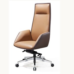 chaise de bureau en cuir moderne et confortable 36028-LDQ03 - Product Image 5
