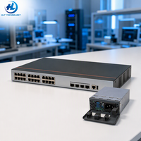 Switch de Red Ethernet Administrado Gigabit PoE+ de 24 Puertos 5735S-L24P4S-A1 con 4 Puertos SFP de Uplink GE para Empresas, Alimentación a Través de Ethernet