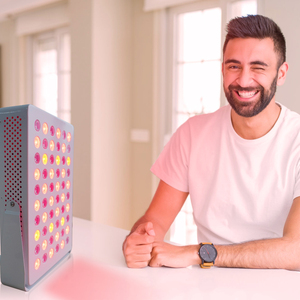 لوحة العلاج بالضوء الأحمر LED الاحترافية من AZURE للاستخدام المنزلي، للعناية بالبشرة والوجه، ساونا للرأس، صالون تجميل AL300 2512129 - Product Image 1