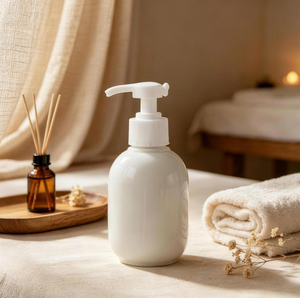 Pompe distributrice de lotion en plastique 33/410 4cc, tête de pompe à vis blanche pour flacon de cosmétique, savon pour les mains, gel douche, pièce de rechange - Product Image 1