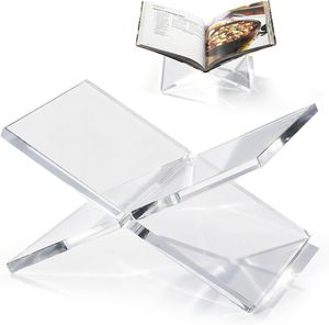 Soporte Transparente de Acrílico para Libros de Cocina, Soporte Transparente para Recetas para Cocina y Escritorio - Product Image 1