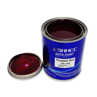 Peinture automobile de finition avancée 1K rouge violacé, haute brillance, résistante aux UV, revêtement en spray pour voiture, fabriqué en Chine