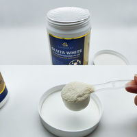 Complément alimentaire biologique à marque privée, collagène pour la réparation de la peau et l'élimination des taches brunes, poudre de protéines de lactosérum au glutathion pour peaux noires