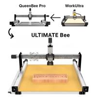 20% de réduction BulkMan3D 5050~1515 Tailles ULTIMATE Bee CNC Kit complet Moteur en boucle ouverte 4 axes XPROV5 GRBL Vis à billes Routeur bois