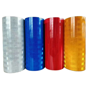 Multi <strong>Colored</strong> Self Adhesive High Intensity Micro Prismatic Reflective <strong>Vinyl</strong> Sheeting Roll Sticker - Product Image 2