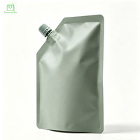 Pochettes à bec verseur personnalisées réutilisables en PE pour désinfectant liquide, soins de la peau, couches et papier toilette