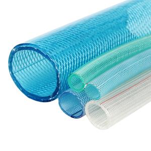 Tuyau d'arrosage tressé en <span class=keywords><strong>PVC</strong></span> coloré 50m 100m tuyau d'eau flexible renforcé divers diamètres intérieurs tubes en plastique en fibre moulée - Product Image 2