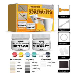 Jaysuing Superpaste per le crepe delle piastrelle per la riparazione di adesivo liquido per la pulizia di piastrelle di marmo - Product Image 2