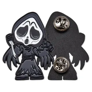 Feliz Halloween pequeño regalo ropa pin insignias listas para enviar Halloween esmalte solapa PIN