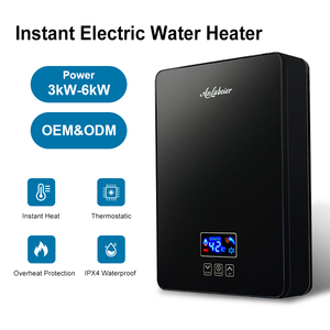 Chauffe-eau électrique instantané 6 kW 220 V en acier inoxydable sans réservoir pour lavage des mains en salon de beauté - Product Image 3