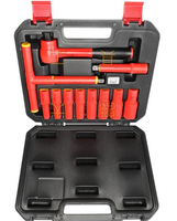 Kit professionnel de couteaux et pinces isolés haute tension, outils à main pour mécaniciens pour l'entretien des véhicules électriques à énergie nouvelle