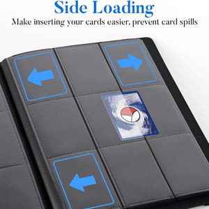 Voyage Photo Carte Sac Carte Postale Titulaire De La Carte PU Personnalisé Carte protection Couverture 9 Compartiments 20 Pages De Mariage Logo Album - Product Image 4