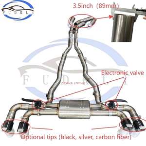 <span class=keywords><strong>Escape</strong></span> Valvetronic de 3.5 Pulgadas para BMW 540i G30 <span class=keywords><strong>Escape</strong></span> 530i G30 3.0T B58 <span class=keywords><strong>Escape</strong></span> Catback de Gran Diámetro de 89 mm con Control Remoto - Product Image 2