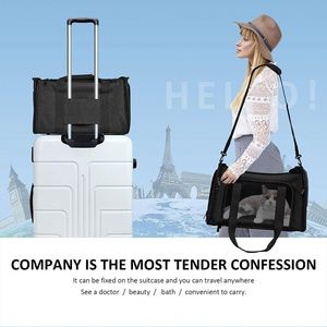Transportín para Mascotas BSCI, para Gatos y Perros Pequeños y Medianos de hasta 15 Libras, Aprobado por la TSA para Viajes en Avión - Product Image 2