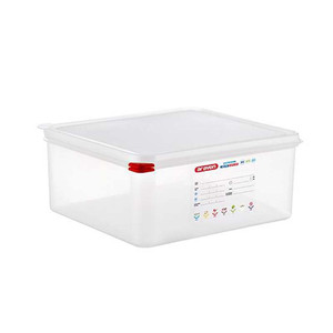 Polypropylene GN 2/3 Food Pan 35.4 × 32.5 × 15 h cm, with Lid, -40/+95 °C Araven - Product Image 1