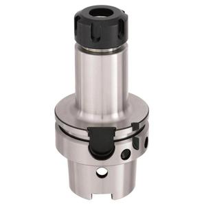 Mandril de sujeción ER HSK63A, diámetro exterior de 53 mm, longitud de 100 mm, material de acero, dureza HRC 60-65, 3 mordazas, capacidad de 2-20 mm - Product Image 1