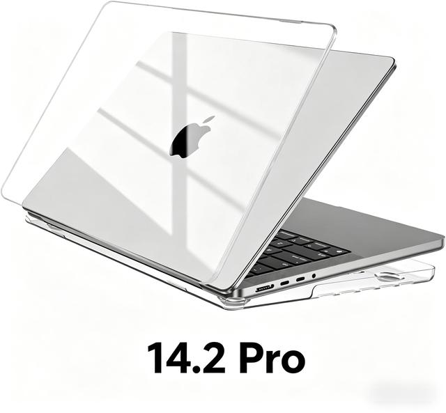 For Macbook Pro 14.2'' Inch M5 2026 M4 2025 M3 M2 M1 A3427 A3426 A3434 A3112 A3185 A3401 A2918 A2992 A2779 A2442 Hardshell Case