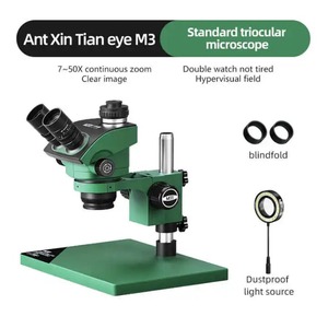 MaAnt M3 Trioctar立体顕微鏡光学ズーム調整可能広角眼鏡修理用携帯電話マザーボード - Product Image 2