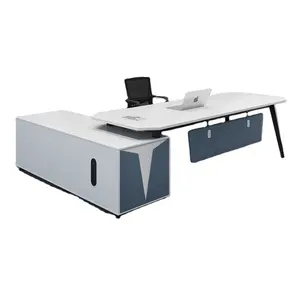 Modern Especial Elegant Boss CEO Director Secretary Executive Office Space Furniture Desk And Seating Set