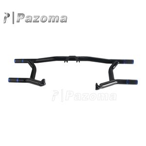 Protector de motor de jaula de barra de choque de clavija de carretera negra para motocicleta Harley Touring FLH FLTR 2014-2025 - Product Image 5