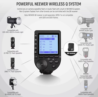 Disparador de Flash Inalámbrico TTL HSS NEEWER QPRO F para Flash de Cámara