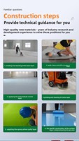 Pintura Epoxi Autonivelante de Grado Industrial para Pisos, Revestimiento Antideslizante Ecológico para Pisos de Cemento Interiores y Exteriores