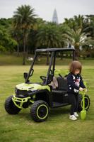 Nouvelle Voiture Électrique Tout-Terrain UTV 2026 pour Enfants, 12V, Double Moteur 550, avec Lumières LED, Benne de Chargement et Amortisseurs – Véhicule Jouet