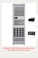 Grand système d'alimentation 36 - 288kW Eltek Flatpack2 48/2000 He Telecom Rectifier 241115.100 Module redresseur