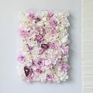 Chất Lượng Cao Handmade 40*60Cm Màu Trắng Tím Nhân Tạo Lụa Tú Cầu Hoa Mẫu Đơn Hoa Tường Giá Thấp Giáng Sinh Trang Trí Nhân Tạo - Product Image 6