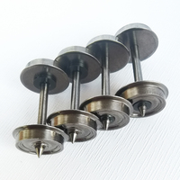 Model roda kereta api skala Ho Model kereta api OEM