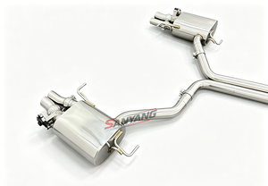 Valvetronic ท่อไอเสียสำหรับรถ <span class=keywords><strong>Audi</strong></span> A6 C7 A7 C8 2.0T 2012-2025 Sus304ท่อไอเสียแบบ catback ออกแบบโดยโรงงาน <span class=keywords><strong>RS</strong></span> - Product Image 5