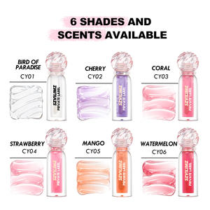 Aceite Labial Transparente con Perfume de Frutas de Seis Colores Sin Logotipo, Sensación Translúcida, Hidratante y Nutritivo para Labios - Product Image 3