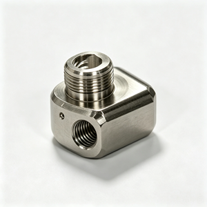 บล็อกวาล์วไฮดรอลิกแบบ CNC ทำจากเหล็กกล้าไร้สนิม ขึ้นรูปด้วยวิธี EDM พร้อมข้อต่อเกลียวท่อแบบกำหนดเองได้ด้วยความแม่นยำสูง - Product Image 5