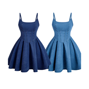 Cute Denim Dresses for Women - 2025 New Style Midi & Maxi