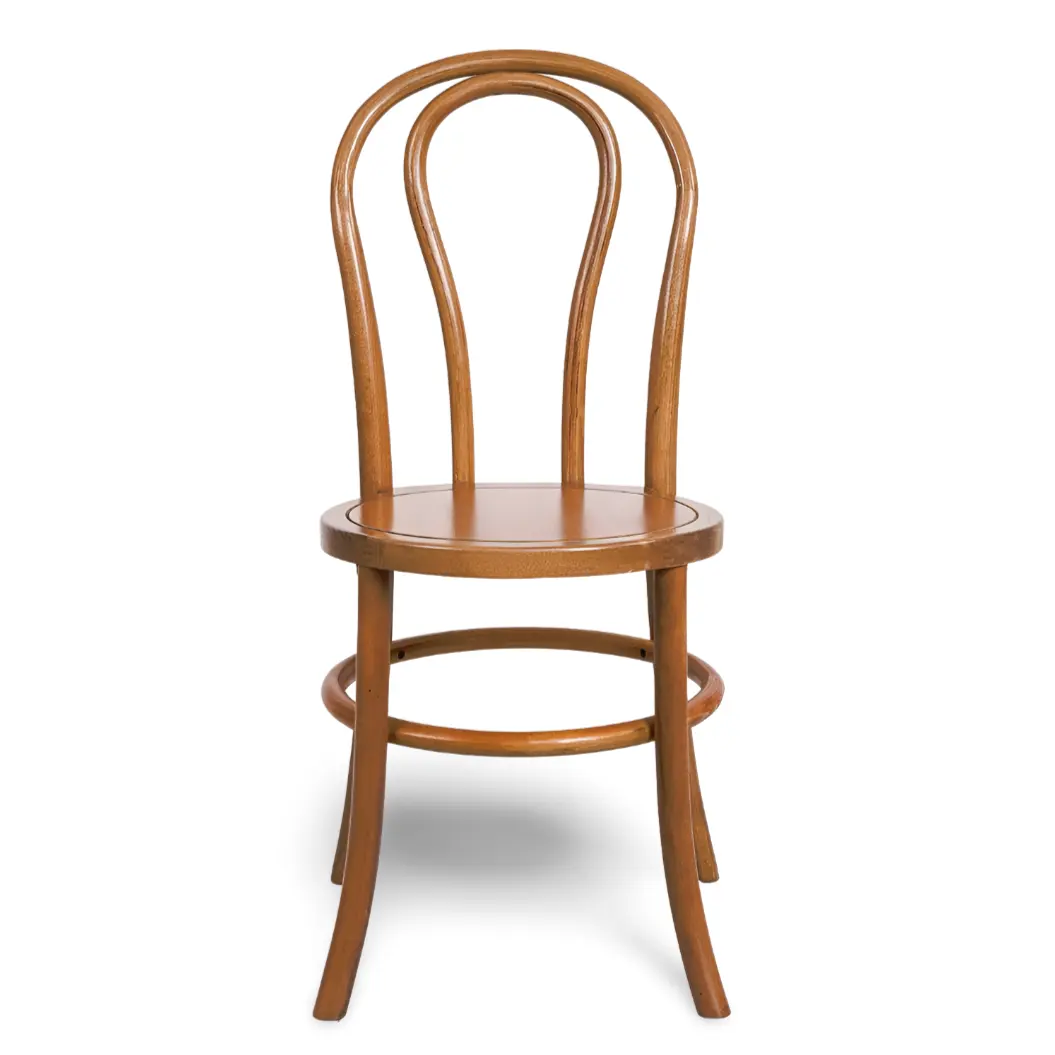 Silla Thonet de madera de haya, silla Thonet de madera maciza antigua moderna para hoteles, salas de estar, cocinas, bodas, fiestas, parques