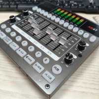 Mezclador de Consola Digital Inalámbrico con Chip DSP, Micrófono Portátil para Estudio/En Vivo, Conexión Bluetooth, Grabación y Cambio de Voz