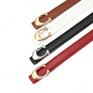 Cinturón Y2K para Mujer, Estilo Retro, Decorativo, con Hebilla Ovalada, <span class=keywords><strong>de</strong></span> Gamuza Esmerilada, Suave, Combinable con Todo, <span class=keywords><strong>de</strong></span> Cuero PU Rojo Mate - Product Image 5